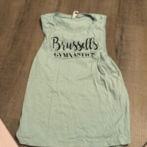 Bella Canvas Light Green Muscle Tee